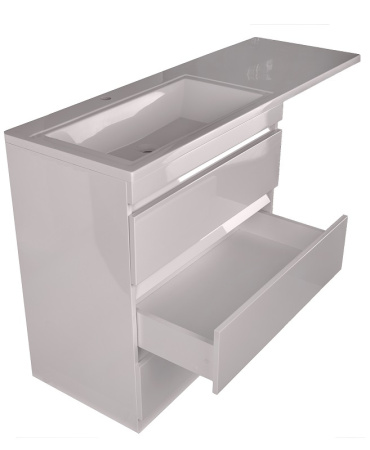 Тумба под раковину напольная Style Line El Fante Даллас 130, Люкс Plus СС-00000558 фото