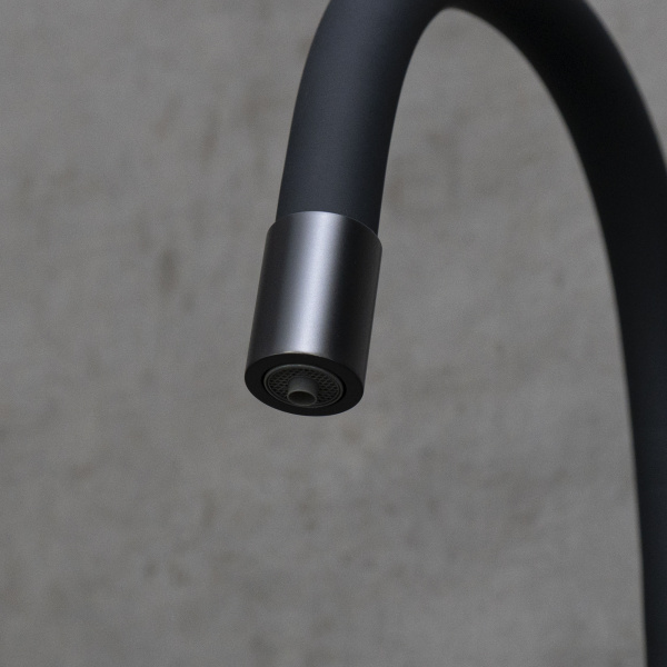 Смеситель для кухни с подключением к фильтру Lemark Expert LM5083BL-Black фото