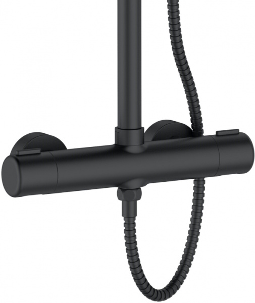 Душевая система Agger Thermo A2451244 Черная фото