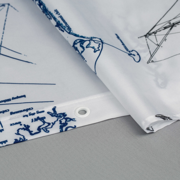 Текстильная шторка для ванной комнаты 200*180 Iddis Basic B16P218i11 фото