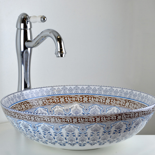 Накладная раковина Bronze de Luxe 1008 40x40 фото