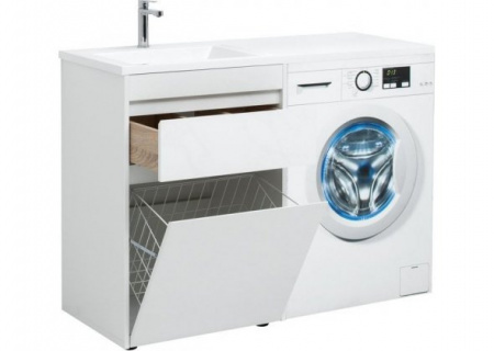 Тумба с раковиной Aquanet Токио 120 00239300 L фото