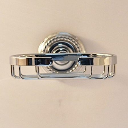 Мыльница-решетка настенная Magliezza Kollana 80507-cr фото