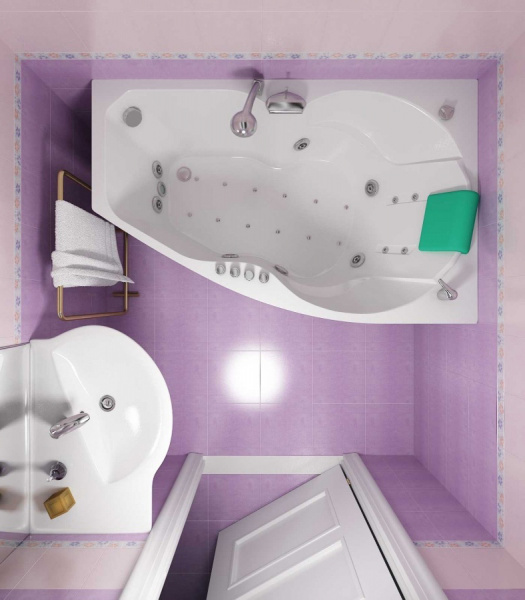 Акриловая ванна Triton Бриз 150х95 L фото