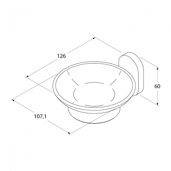Мыльница настенная Iddis Mirro Plus MRPSBC0i42 фото
