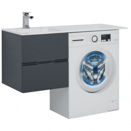 Тумба с раковиной под стиральную машину Aquanet Алвита 120 00243777 L фото