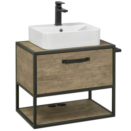 Тумба под раковину Акватон Лофт 65 1A242301LTDY0 дуб кантри фото