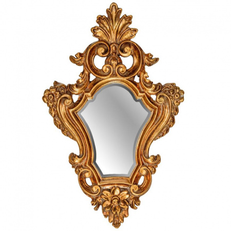 Зеркало в раме Art-Zerkalo Viola Gold FA401GL 27х48 фото