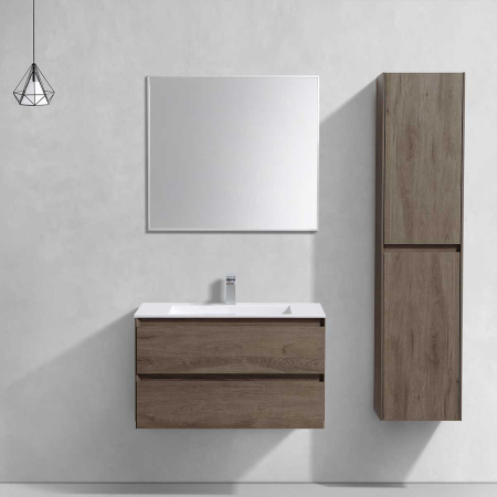 Тумба под раковину Vincea Luka VMC-2L800RO R.Oak 80 см фото