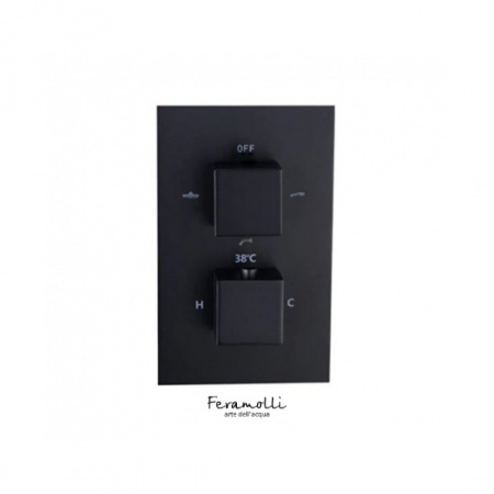 Смеситель термостатический скрытого монтажа Feramolli BL609T3W фото