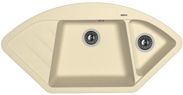 Кухонная мойка ВЕСТА Florentina 20.285.Е1005 шампань фото