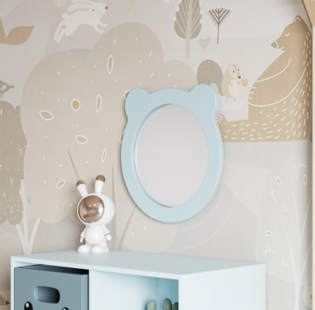 Детское зеркало Акватон Каспер 1A283302CR0E0 мишка фото