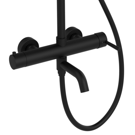 Душевая система Raiber Premium Graceful RPB-006 черная матовая фото