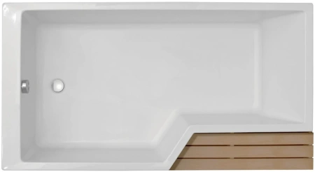 Акриловая ванна Jacob Delafon Bain Douche Neo E6D000L-00 160x90 L фото