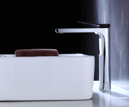 Высокий смеситель для раковины Bronze de Luxe Element EL21CB фото