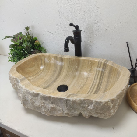 Накладная раковина из оникса Erozy Multy EO-01595 (67*43*15) фото