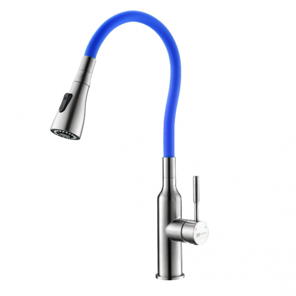 Смеситель для кухни Lemark Expert LM5082S-Blue фото