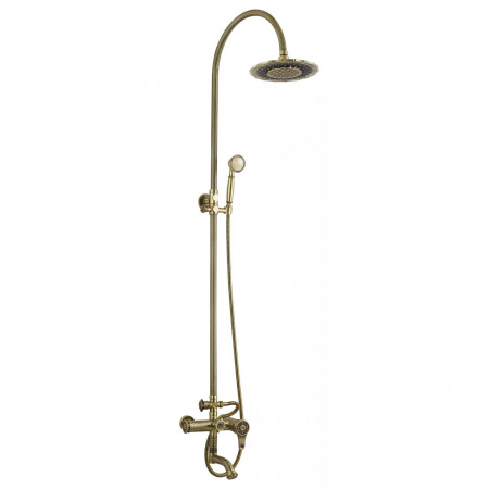 Душевая система (стойка) Zorg Antic A 402DS-BR фото