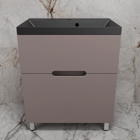 Тумба напольная Style Line Матис 70 ЛС-00002436 тауп темный фото