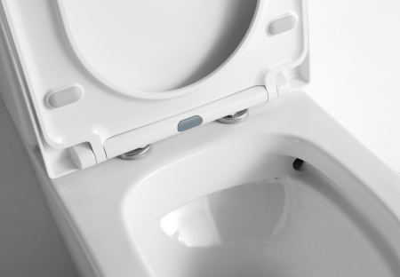 Унитаз напольный CeramaLux NS-2178 с сиденьем soft close фото