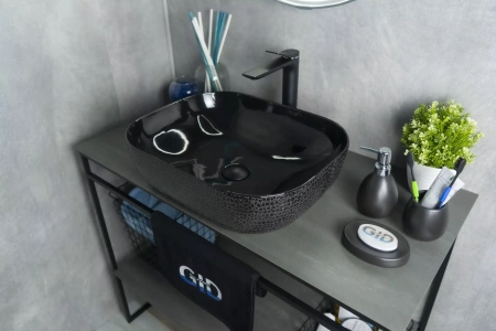 Накладная раковина GID Luxe Line D1302H004 50,5х40,5 фото