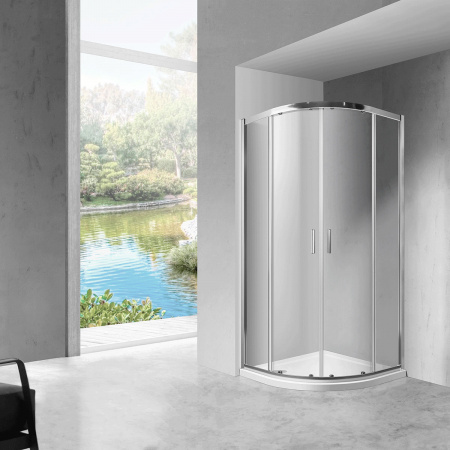 Душевой уголок Vincea Scala VSQ-2SC100CL 100x100 фото