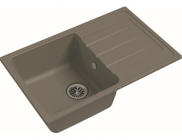 Мойка кухонная Ewigstein Elegant E- 50F темно-бежевый фото