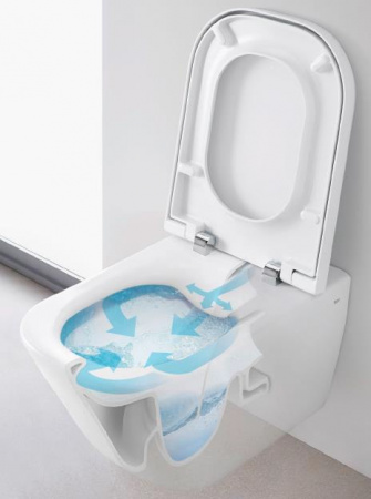 Безободковый подвесной унитаз Roca Gap Clean Rim 34647L000 фото