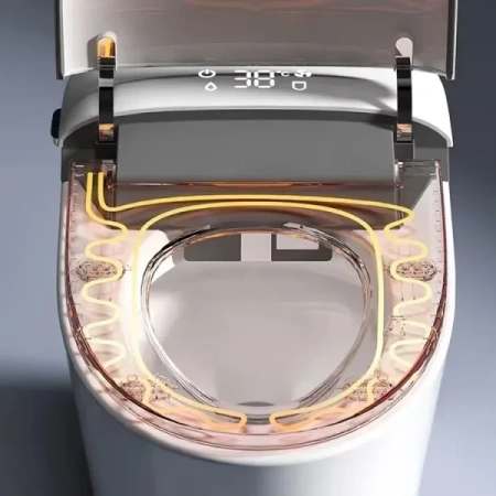 Умный электронный унитаз с функцией биде Santiline SL-5036 фото