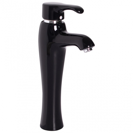 Высокий смеситель для раковины Melana MLN-F-001CBK черный фото