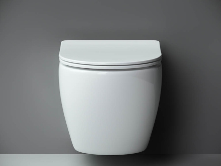 Унитаз подвесной безободковый Ceramica Nova Metropol CN4002 с сиденьем Soft Close фото