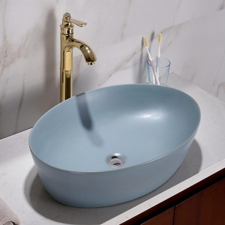 Накладная раковина CeramaLux 224 61,5х41,5 фото