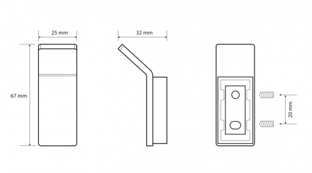 Крючок для ванной одинарный Bemeta Solo 139106022 фото