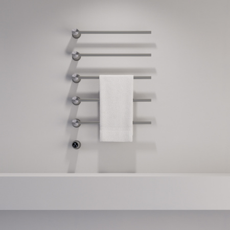 Электрический полотенцесушитель Abber Charme AH4005BST сталь брашированная фото