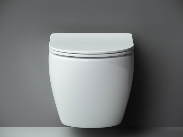 Унитаз подвесной безободковый Ceramica Nova Metropol CN4002 с сиденьем Soft Close фото