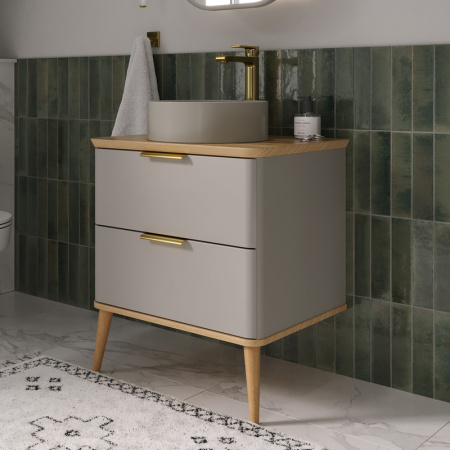 Тумба под накладную раковину EQUIL Desert 60 tpDSRT60.2Y-25 амарок фото