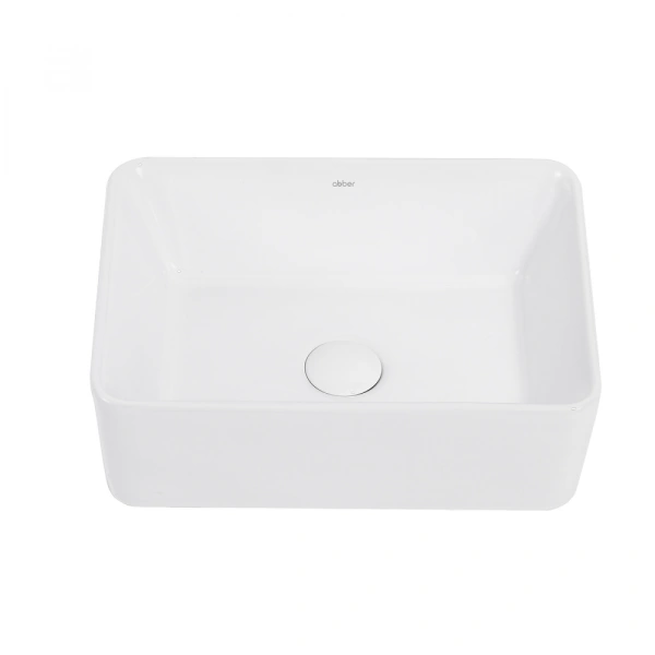 Накладная раковина Abber Rechteck AC2213 40x30 белая фото