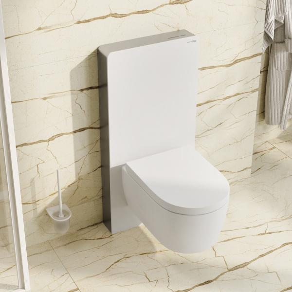 Пристенный модуль системы инсталляции для унитазов WasserKRAFT Naab 86TLT.040.SE.WH фото