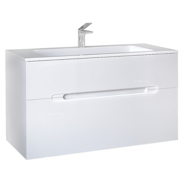 Тумба для ванны Jorno Modul Mоl.01.97/P/W 100 см фото