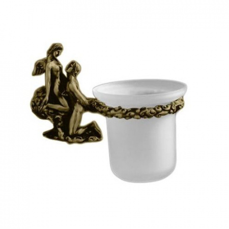 Ершик для унитаза Art&Max Romantic AM-B-0811-B бронза фото