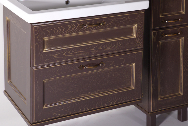 Тумба под раковину ASB-Woodline Прато 70 9650 орех фото