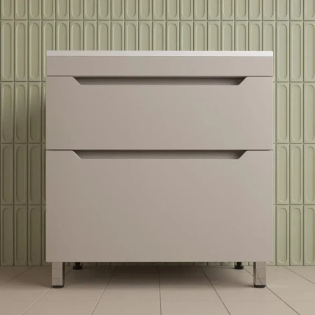 Тумба напольная Style Line Остин 80 ЛС-00002397 крем фото