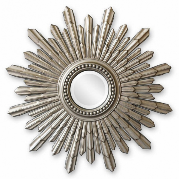 Зеркало солнце Art-Zerkalo New Solar Silver MH099DSL 103 см фото