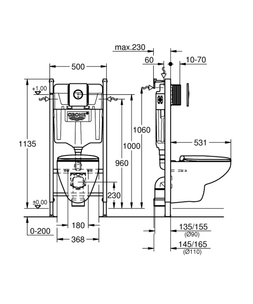 Комплект Grohe Solido Compact 5 в 1 39415000 фото
