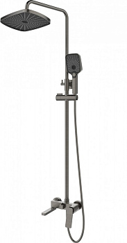 Душевая система Esbano GEMINI (DS-GM) оружейная сталь фото