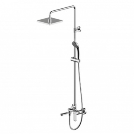 Душевая система (стойка) со смесителем Bravat Opal F6125183CP-A4-RUS фото