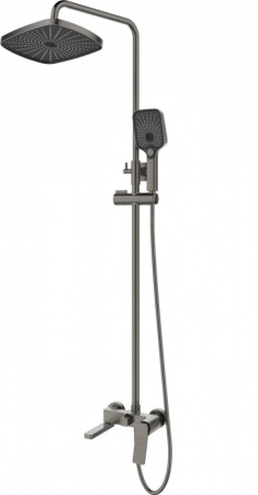 Душевая система Esbano GEMINI (DS-GM) оружейная сталь фото