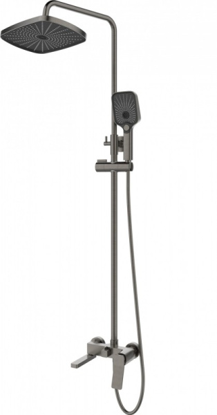 Душевая система Esbano GEMINI (DS-GM) оружейная сталь фото