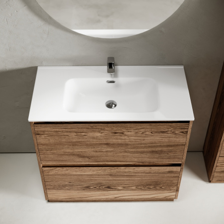 Тумба под раковину Sancos Libra Floor LB90FECH дуб чарльстон фото