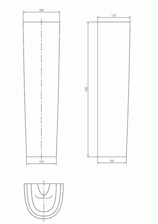 Пьедестал для раковины Ifo Frisk RS021110000 фото